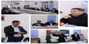 Hududiy birlashma raisi Beshariqda tizim faollari bilan uchrashdi