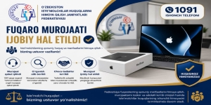 Fuqaro murojaati ijobiy hal etildi: MacBook yangisiga almashtirib berildi