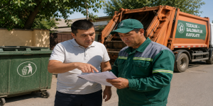 Chiqindi olib ketilmasa ham qarzdorlik hisoblanadimi? 