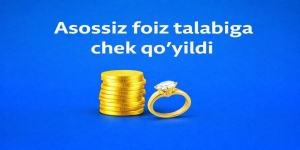 Asossiz foiz talabiga chek qo‘yildi
