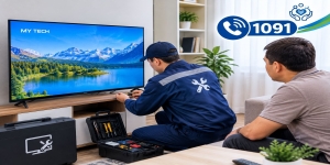 1091 orqali yo‘llangan murojaat natijasida televizorga servis xizmati ko‘rsatildi