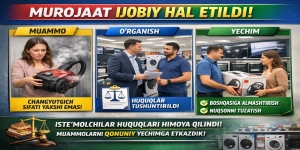 MUROJAAT IJOBIY HAL ETILMOQDA 