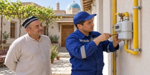 MUROJAAT YECHIM TOPDI: NOSOZ GAZ HISOBLAGICH TA’MIRLAB BERILDI