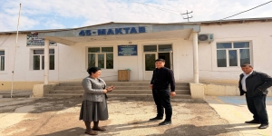 Nurobod tumanida maktablarda monitoring ishlari olib borilmoqda