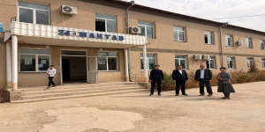Nurobod tumanida 24-maktabida monitoring ishlari olib borilmoqda