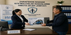 3 million so‘mlik nosoz changyutgich yangisiga almashtirib berildi