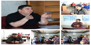 Hududiy birlashma raisi Oltiariqda tizim faollari bilan uchrashdi