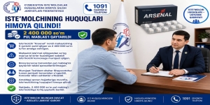 Iste’molchining 2 million 400 ming so‘m pul mablag‘i qaytarilishi ta’minlandi
