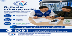 Ortiqcha to‘lov qaytarildi